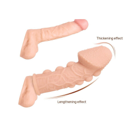 Насадка на член Kokos Extreme Sleeve ES.09 розмір S, потовщувальна, стимулюючий рельєф - - фото №2