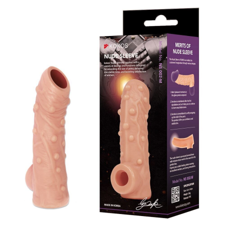 Насадка на член Kokos Nude Sleeve NS 002 L - фото №2