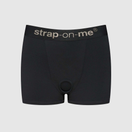 Шорти з фіксацією ділдо Strap-On-Me Harness Lingerie Allure - XL - Black 