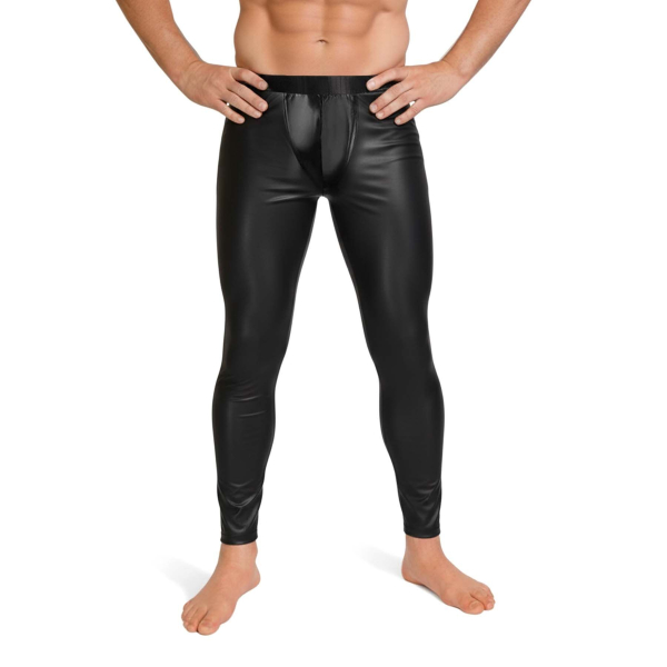 Чоловічі легінси Art of Sex - Matthias, колір чорний з матовим ефектом, розмір S - фото