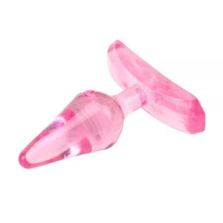 Анальна пробка Basic Training Gun Drops Pink - фото №3