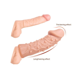 Насадка на член Kokos Extreme Sleeve ES.06 розмір S, потовщувальна, стимулюючий рельєф - - фото №2