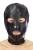 Капюшон для БДСМ з відкритими очима і ротом Fetish Tentation Open mouth and eyes BDSM hood - фото