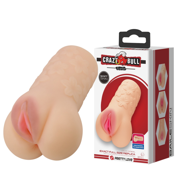Мастурбатор Crazy Bull Scarlet Masturbator Flesh - фото