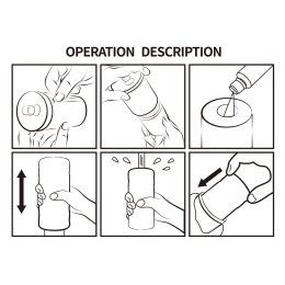 Мастурбатор Pretty Love Pop-Top Can Masturbator Purple - - фото №5