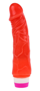 Вібратор Barbara Jeff Vibrator 7,6" Red - - фото №2