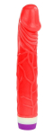 Вібратор Barbara Bob Vibrator 8,8" Red - фото №2