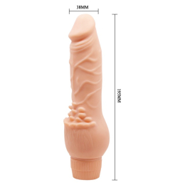 Вібратор Barbara Clark Vibrator 7,6" Flesh - - фото №5