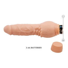 Вібратор Barbara Clark Vibrator 7,6" Flesh - - фото №6