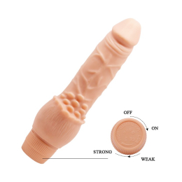Вібратор Barbara Clark Vibrator 7,6" Flesh - - фото №7