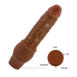Вібратор Barbara Clark Vibrator 7,6" Brown - - фото №7