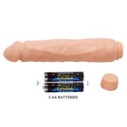 Вібратор Barbara Jack Vibrator 10" Flesh - №6