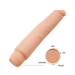 Вібратор Barbara Jack Vibrator 10" Flesh - №7