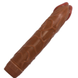 Вібратор Barbara Bob Vibrator 8,8" Brown - фото №3