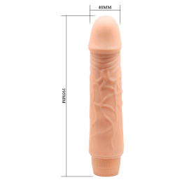 Вібратор Barbara Jeff Vibrator 7,6" Flesh - - фото №5