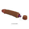 Вібратор Barbara Jeff Vibrator 7,6" Brown - фото №6