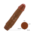 Вібратор Barbara Jeff Vibrator 7,6" Brown - фото №7