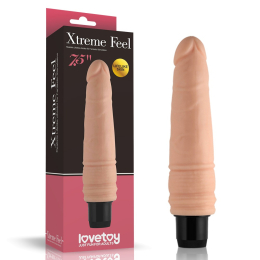 Реалістичний вібратор Xtreme Feel Vibrator Flesh 7.5" - фото