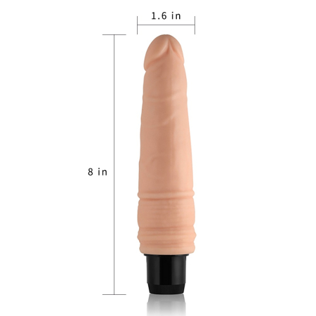 Реалістичний вібратор Xtreme Feel Vibrator Flesh 7.5" - фото №5