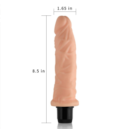 Реалістичний вібратор Xtreme Feel Vibrator Flesh 8.5" - - фото №5