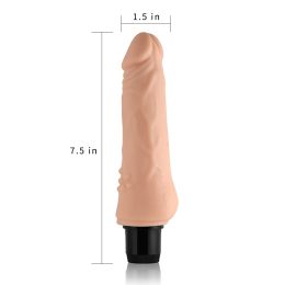 Реалістичний вібратор Xtreme Feel Vibrator Flesh 7.5" - - фото №5