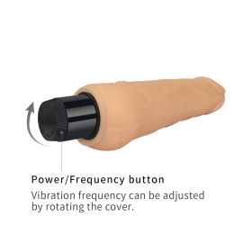 Реалістичний вібратор Xtreme Feel Vibrator Flesh 7.5" - - фото №6