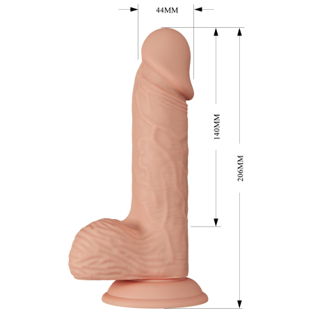 Вібратор Beautiful Encounter Catoblepas Vibrator Flesh - фото №7