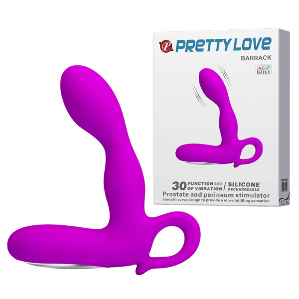 Масажер простати Pretty Love Barrack Prostate Stimulator Purple 