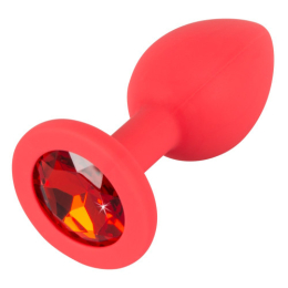 Анальний корок Colorful Joy Jewel Red Plug Small - - фото №3