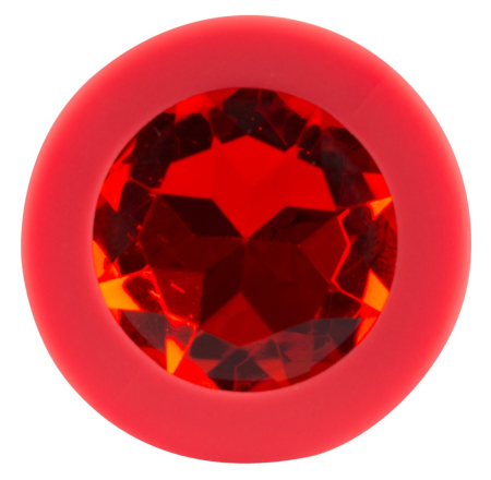 Анальний корок Colorful Joy Jewel Red Plug Small - фото №4