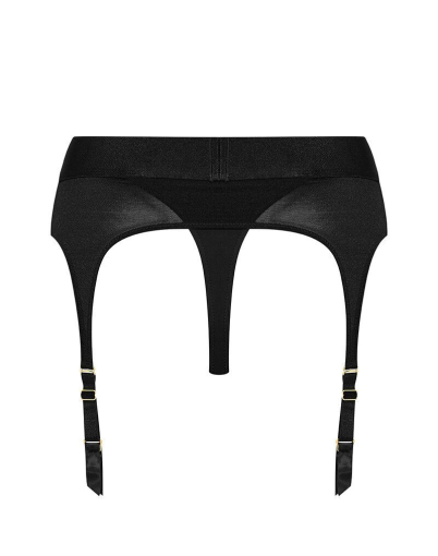 Труси для страпона з підв’язками для панчіх Strap-On-Me REBEL HARNESS - S - фото №4