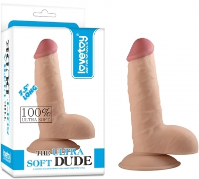 Фалоімітатор The Ultra Soft Dude 114 - фото