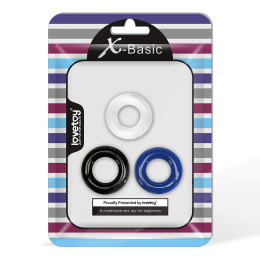 Набір ерекційних кілець X-Basic Cockring Set - фото