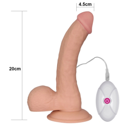 Вібратор The Ultra Soft Dude Vibrating Flesh 88 - - фото №2