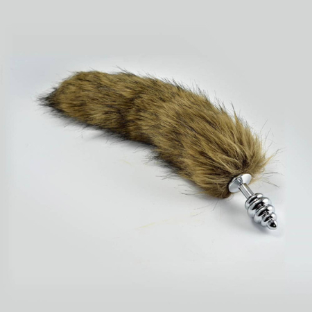 Анальний затор Metal Anal Tail-Small - фото