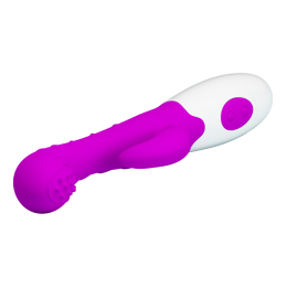Вібратор із кліторальним стимулятором Pretty Love Arthur Vibrator Purple - - фото №7