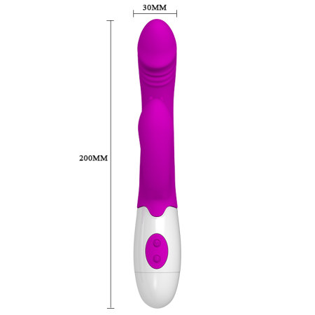 Вибратор с клиторальным стимулятором Pretty Love Andre Vibrator №2
