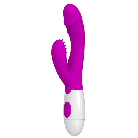 Вибратор с клиторальным стимулятором Pretty Love Andre Vibrator №7