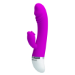 Вібратор із кліторальним стимулятором Pretty Love David Vibrator - фото №5