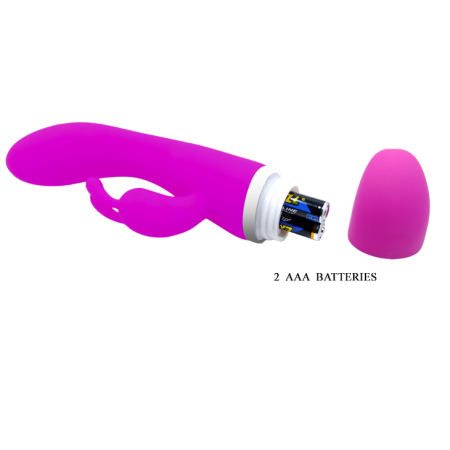 Вибратор с клиторальным стимулятором Pretty Love Freda Vibrator №3