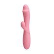 Вібратор із кліторальним стимулятором Pretty Love Vibrator Flesh - фото №5