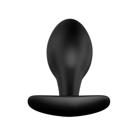 Анальний затор Pretty Love Round Anal Butt Plug Black - фото №3