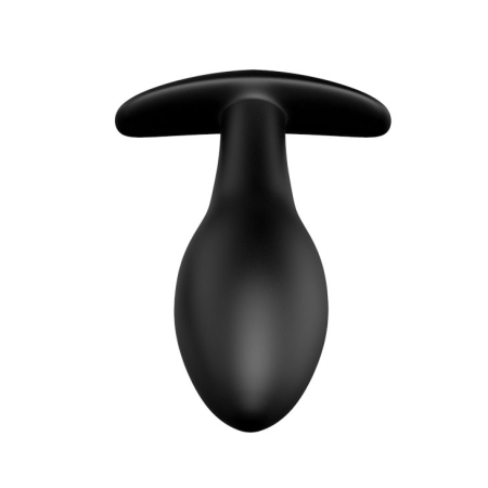 Анальний затор Pretty Love Round Anal Butt Plug Black - фото №5