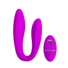 Вибратор для двоих Love Letitia Remote Control Stimulator Pink - №6
