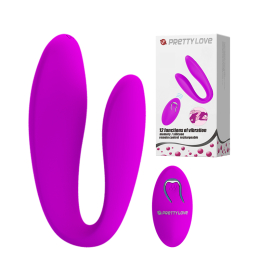 Вибратор для двоих Love Letitia Remote Control Stimulator Pink 