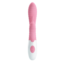 Вібратор із кліторальним стимулятором Pretty Love Pete Vibrator Pink - - фото №6