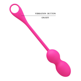 Віброкульки Pretty Love Elvira Phone control vibro balls Pink - - фото №3