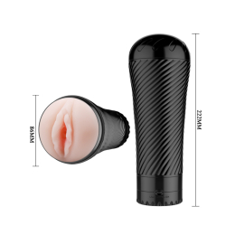 Мастурбатор вагіна з вібрацією Pink Pussy Masturbator Cup - - фото №2