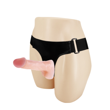 Страпон Baile Jessica Strap-On Flesh - фото №5