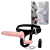 Страпон із вібрацією Ultra Passionate Harness Doble Heads Flesh Vibrating - фото